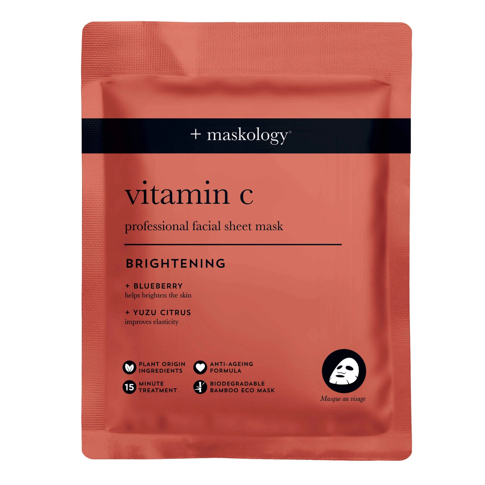 maskology Vitamin C Face Sheet Mask 22ml