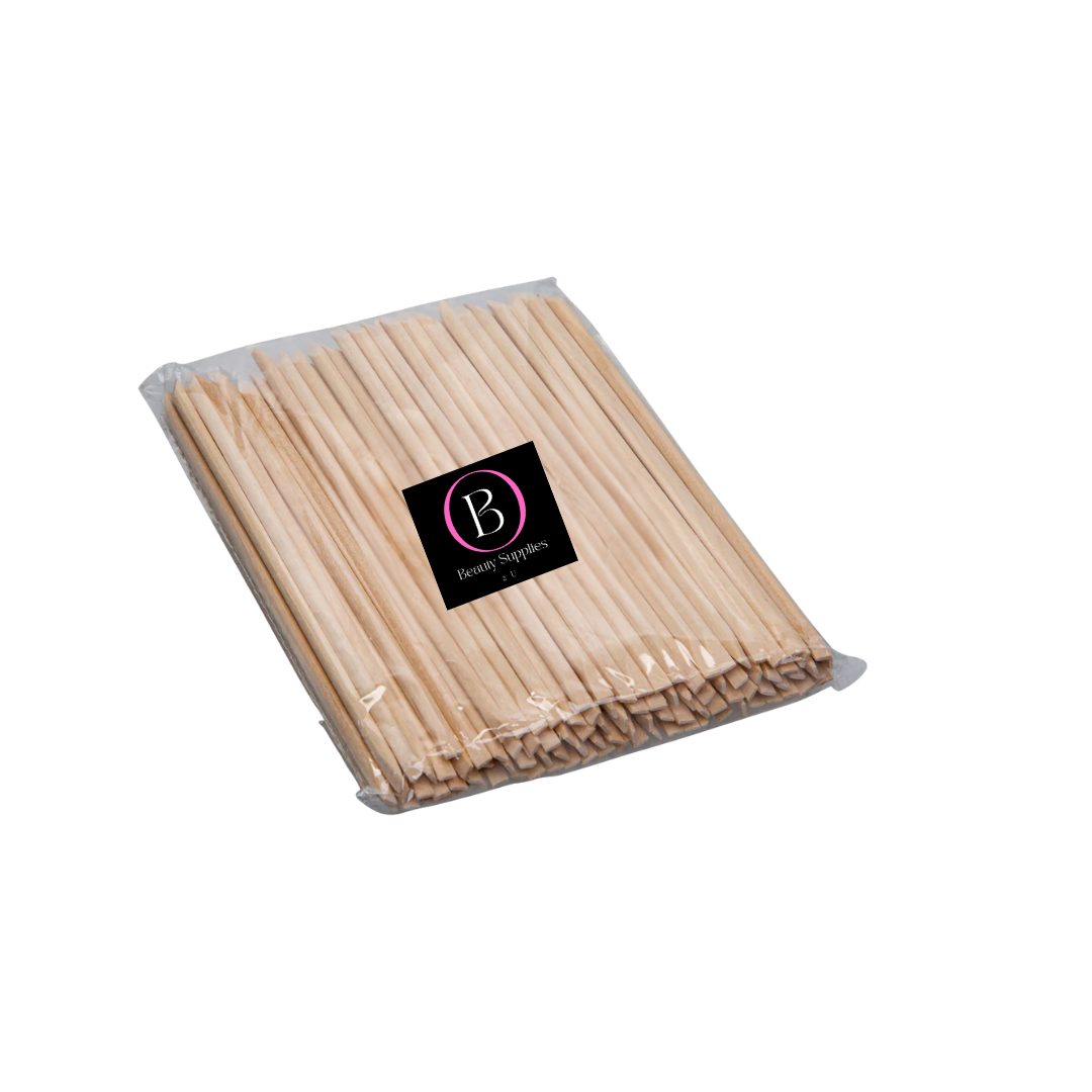 Wooden Manicure Sticks 15cm Pack 100