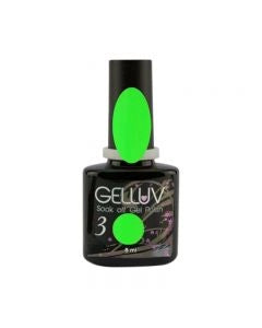 Gelluv Gel Polish 8ml - Electric Lime