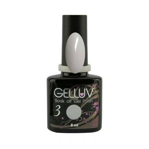 Gelluv Gel Polish 8ml - Naturally White