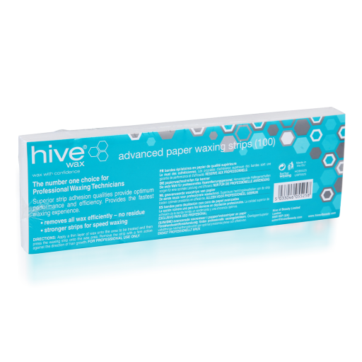 HIVE ADVANCED PAPER WAXING STRIPS (100)