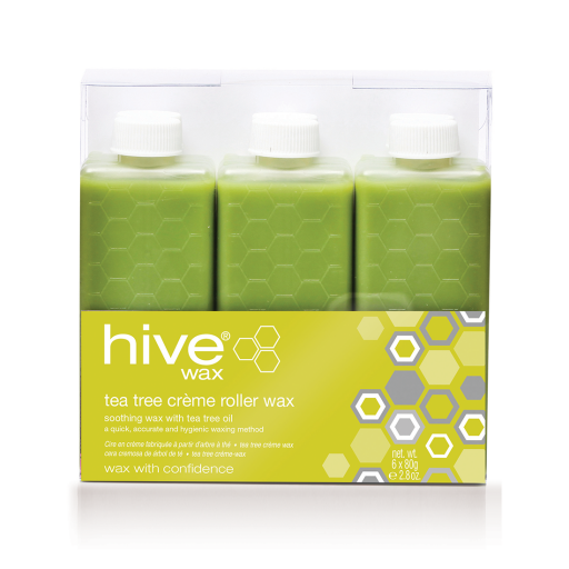 HIVE TEA TREE CRÈME WAX 80G PACK OF 6